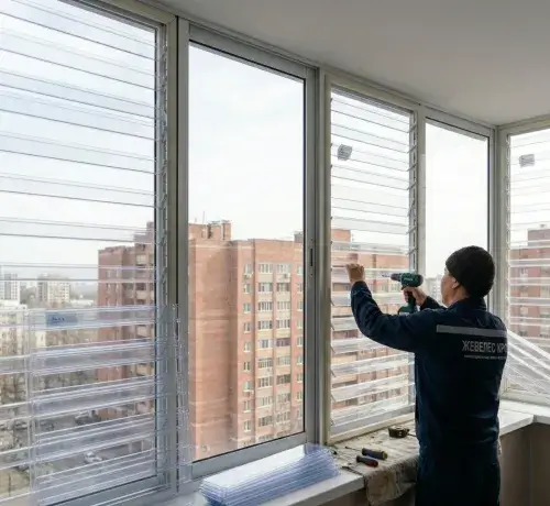 Изящные решетки на панорамные окна