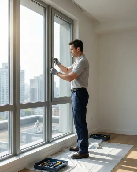 Ремонт алюминиевых окон