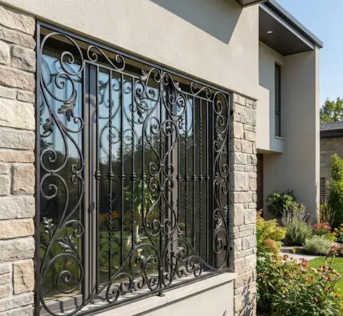 Кованые решетки на окна