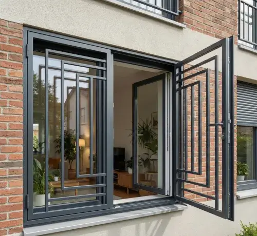 Надежные открывающиеся решетки на окна