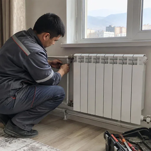 Установка дверной сетки