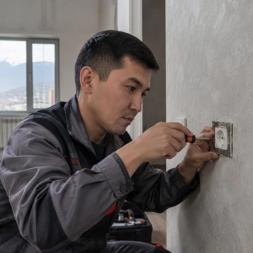 Установка дверной сетки