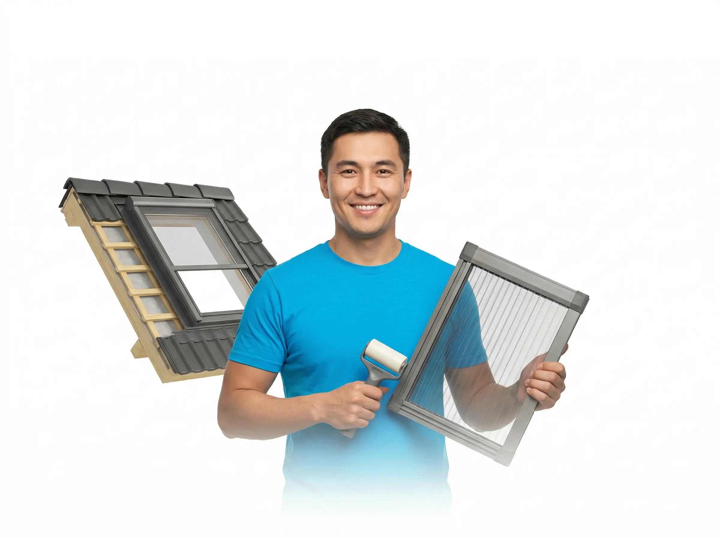 Москитные сетки на мансардные окна Бишкек