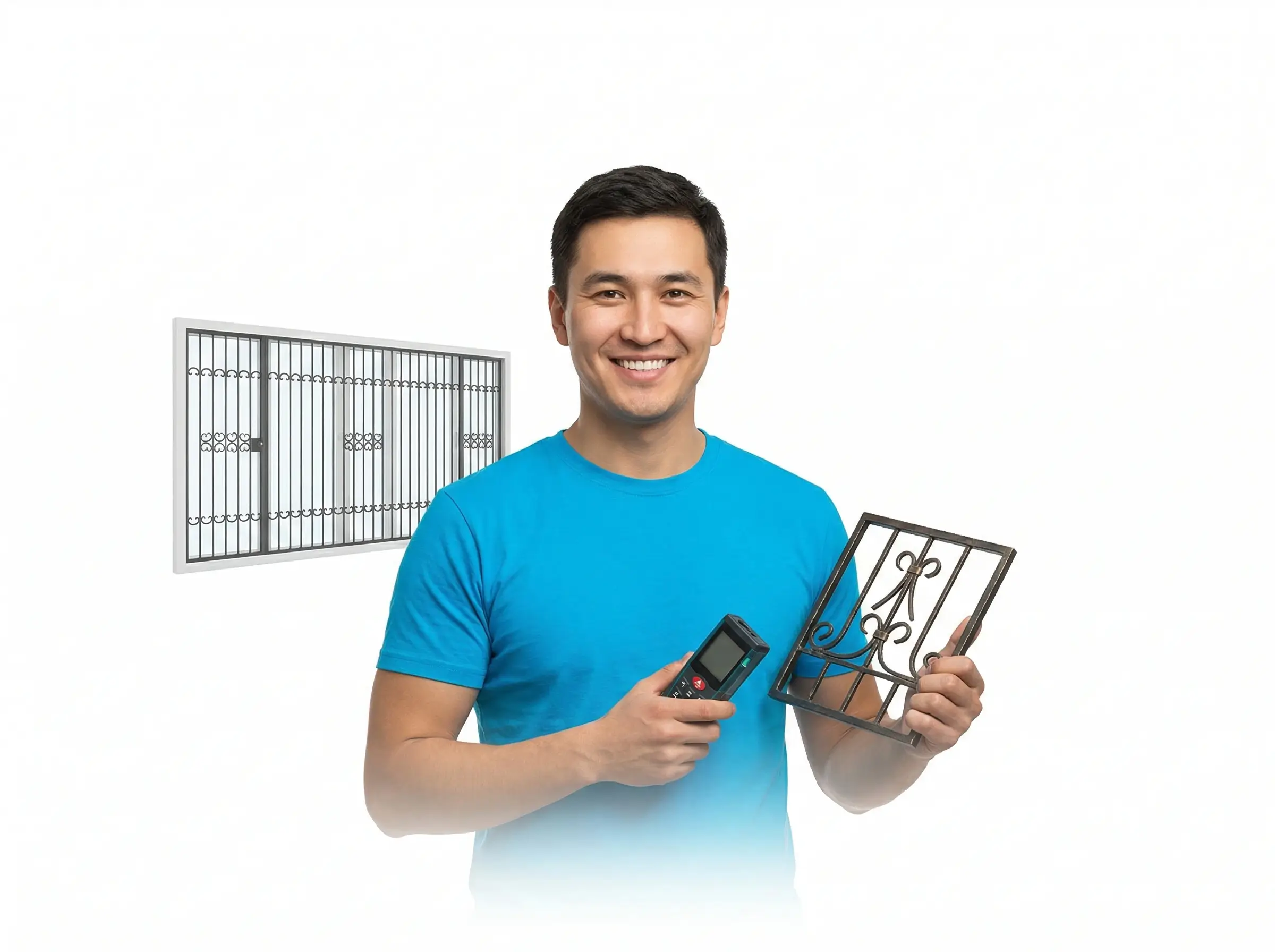 Панорамные решетки на окна Бишкек