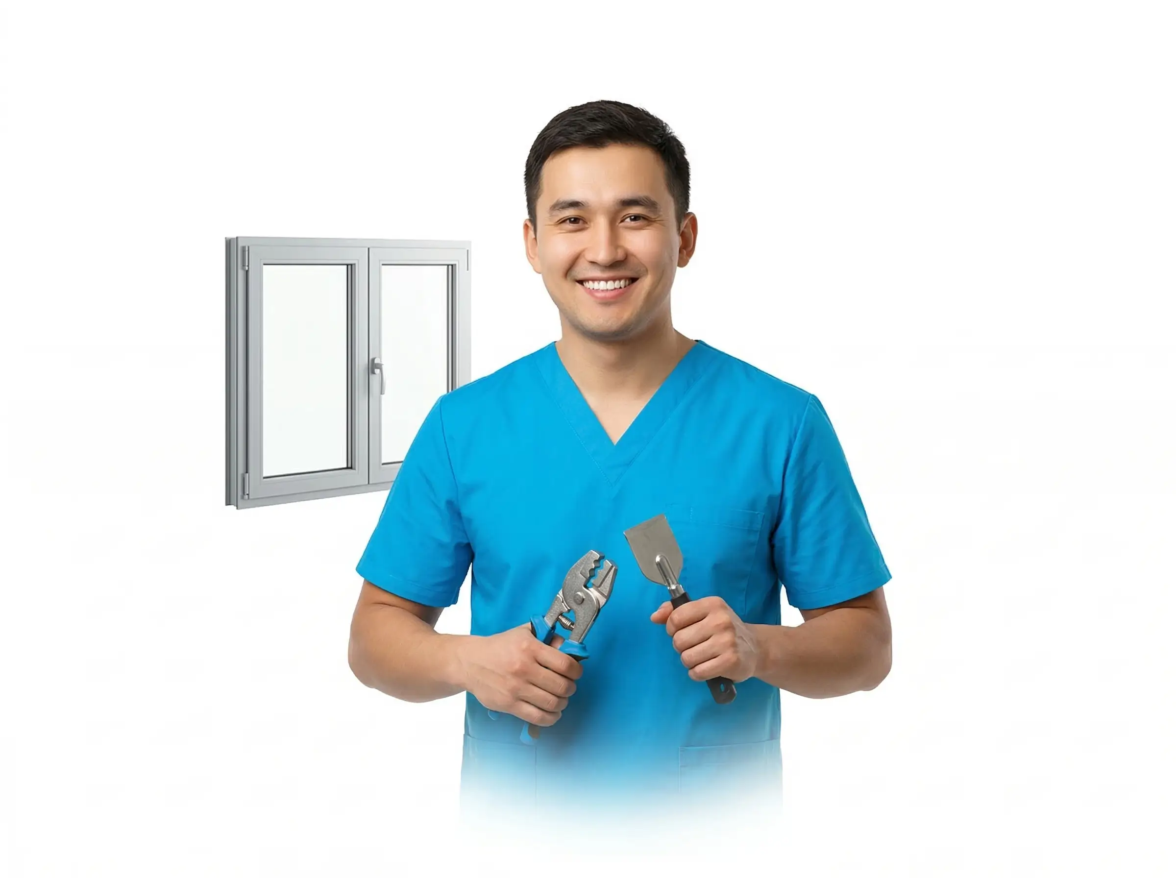 Ремонт алюминиевых окон Бишкек