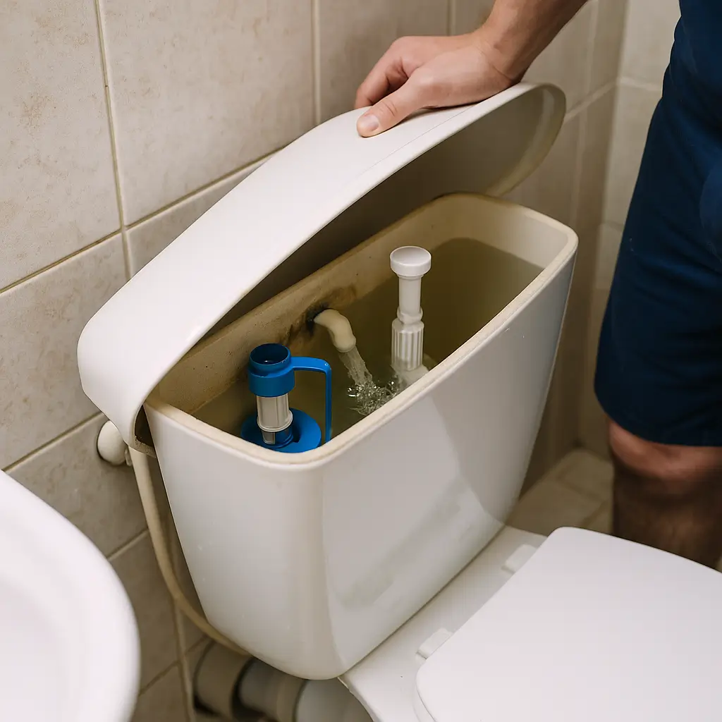 Шум при наборе воды