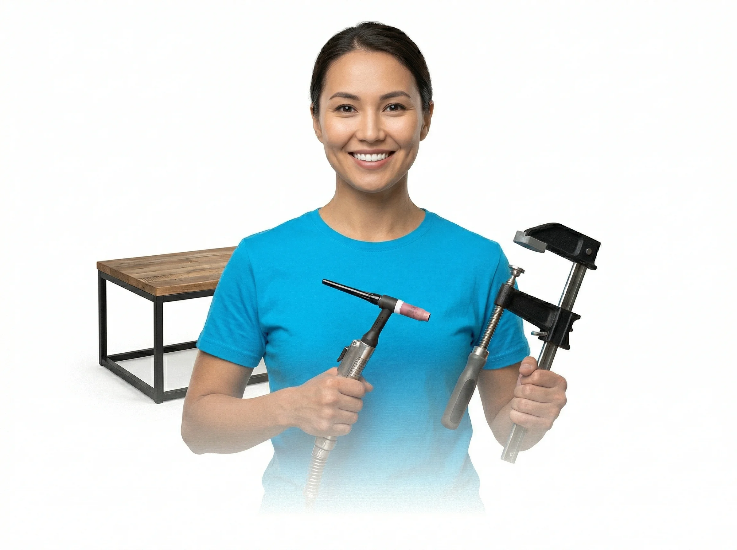 стол в стиле лофт